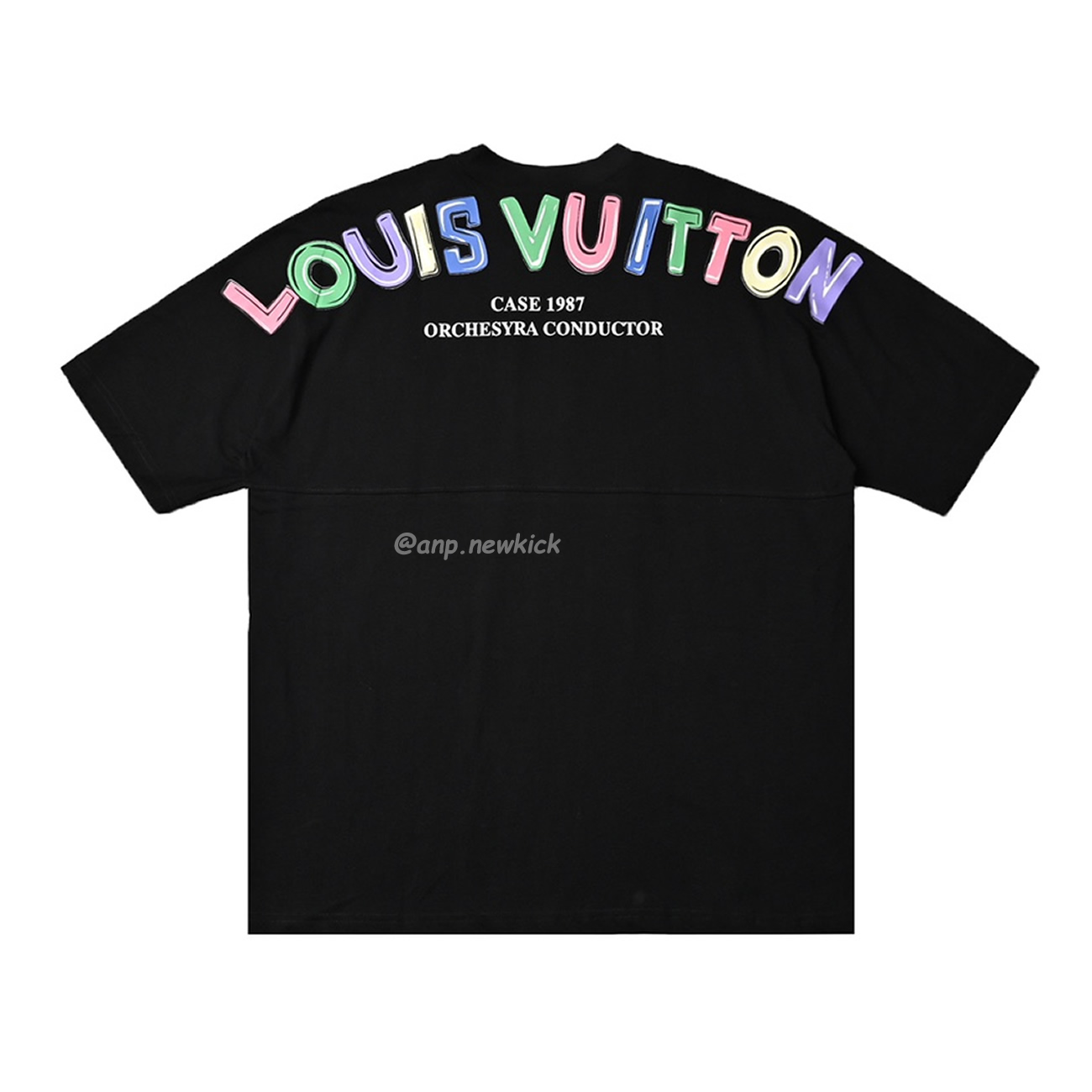 Louisviutton 2024ss Colorful Letter Logo On Back Printed Short Sleeved T Shirt (3) - www.newkick.vip Louisviutton 2024ss Colorful Letter Logo On Back Printed Short Sleeved T Shirt (3) - www.newkick.vip