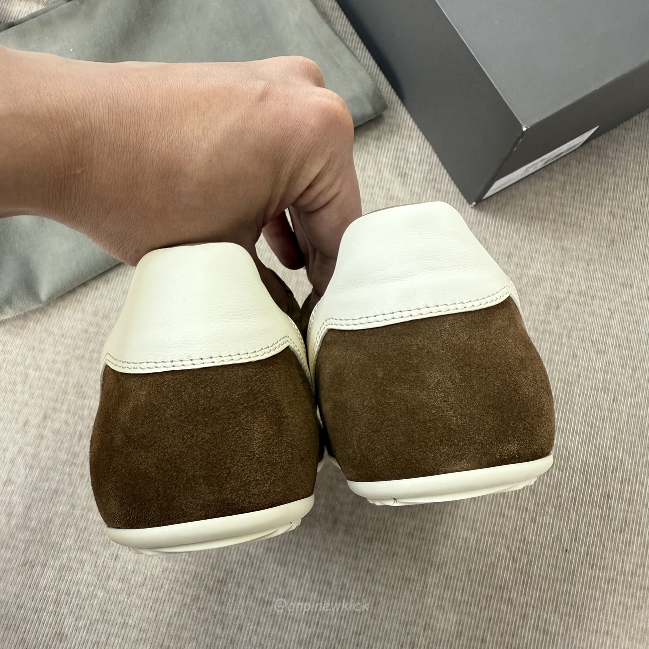 Rick Owens Minimal Sneak Suede Leather Panel Sneakers (3) - www.newkick.vip Rick Owens Minimal Sneak Suede Leather Panel Sneakers (3) - www.newkick.vip