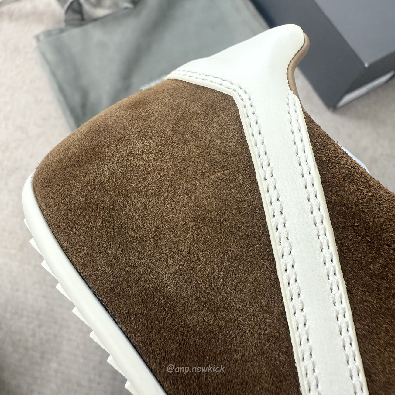 Rick Owens Minimal Sneak Suede Leather Panel Sneakers (5) - www.newkick.vip Rick Owens Minimal Sneak Suede Leather Panel Sneakers (5) - www.newkick.vip