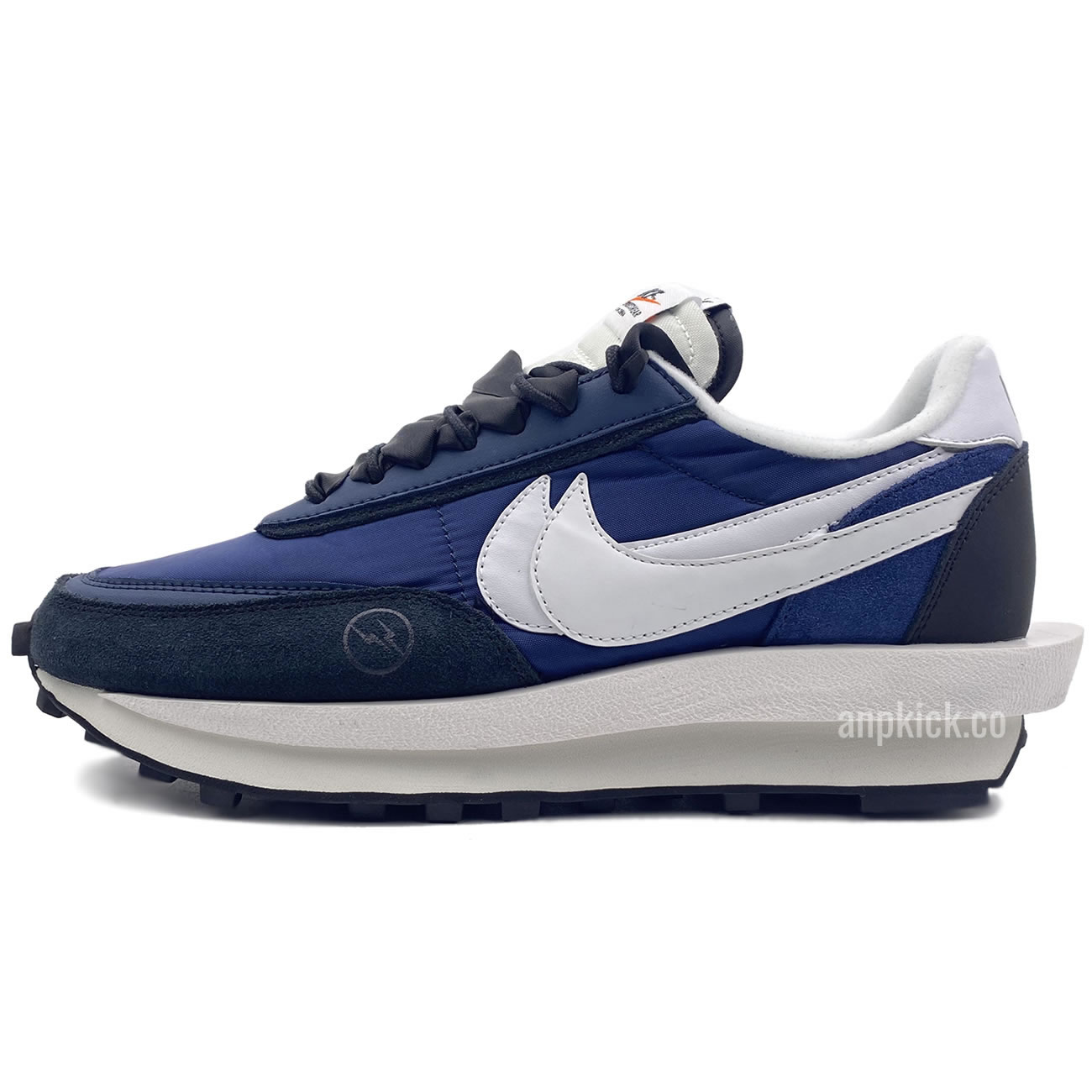 Sacai x Fragment Design x Nike LVD Waffle Daybreak Navy Blue Black BV0073-041