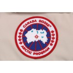 08 ' Canada Goose '19FW Expedition 4660MA Down Jacket Coat "Cream White"
