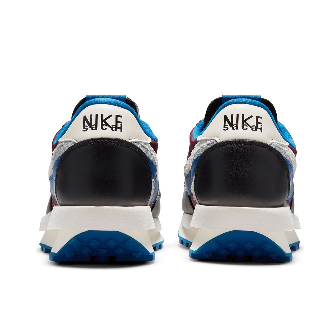 sacai x Undercover x Nike LDWaffle "Night Maroon Team Royal" DJ4877-600