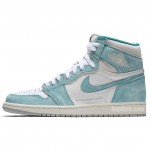 Air Jordan 1 Retro High OG "Turbo Green" White Grey 555088-311
