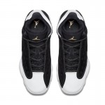 Air Jordan 13 City of Flight GS Size Gum Black/Gold/White Sale For Girls 439358-021