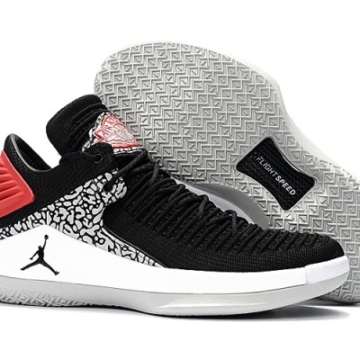 Air Jordan 32 XXXII Low "Crack" / Black