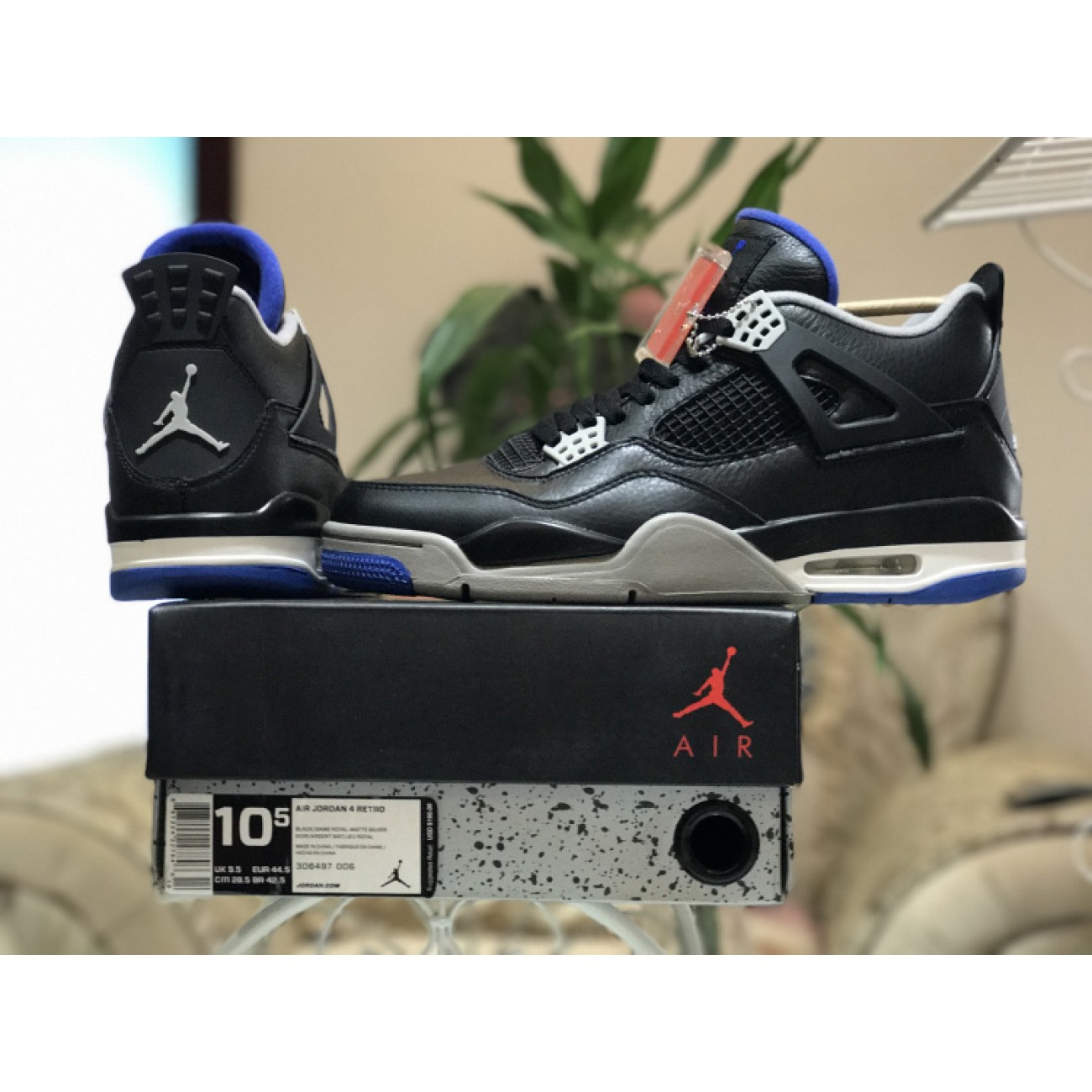 Air Jordan 4 "Soar Blue" 308497-006