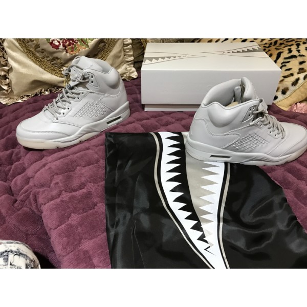 Air Jordan 5 Premium Pure Platinum 881432-003