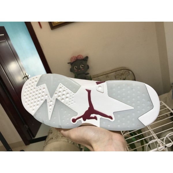 Air Jordan 6 Maroon 384664-116