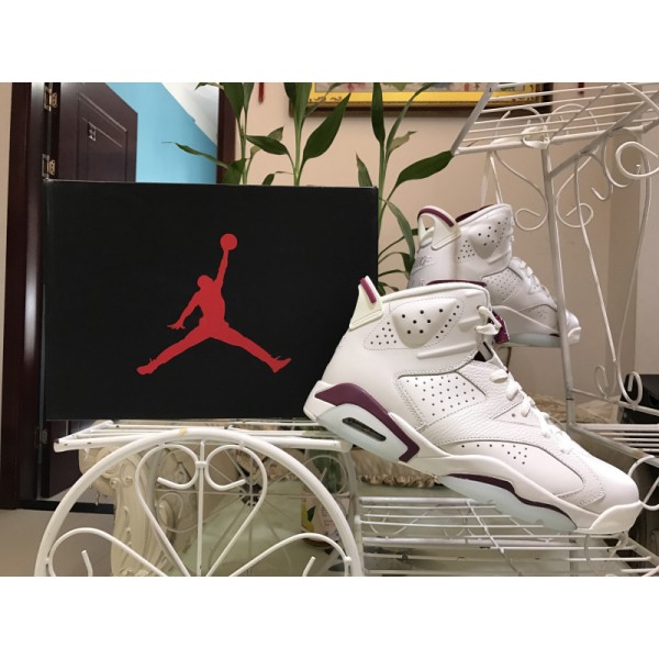Air Jordan 6 Maroon 384664-116