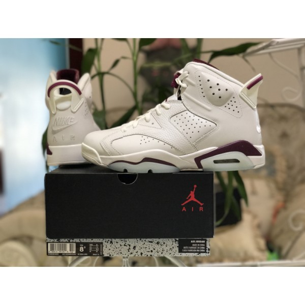 Air Jordan 6 Maroon 384664-116