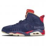 Air Jordan 6 Retro DB "Doernbecher" Navy Blue And Red 392789-401