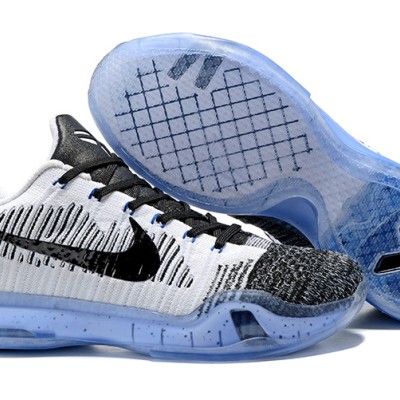 Kobe 10 Elite Low HTM "Shark Jaw" Black/White