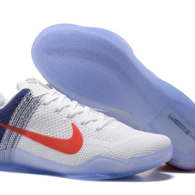 Kobe 11 Elite Low "USA Team" White/Navy/Orange