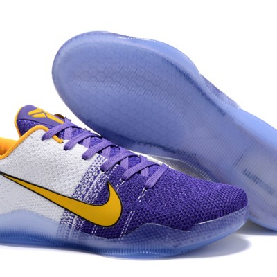 Kobe 11 Elite Low Purple/White/Yellow