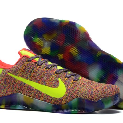 Kobe 11 Elite Low "Rainbow" Multicolor/Grass Green