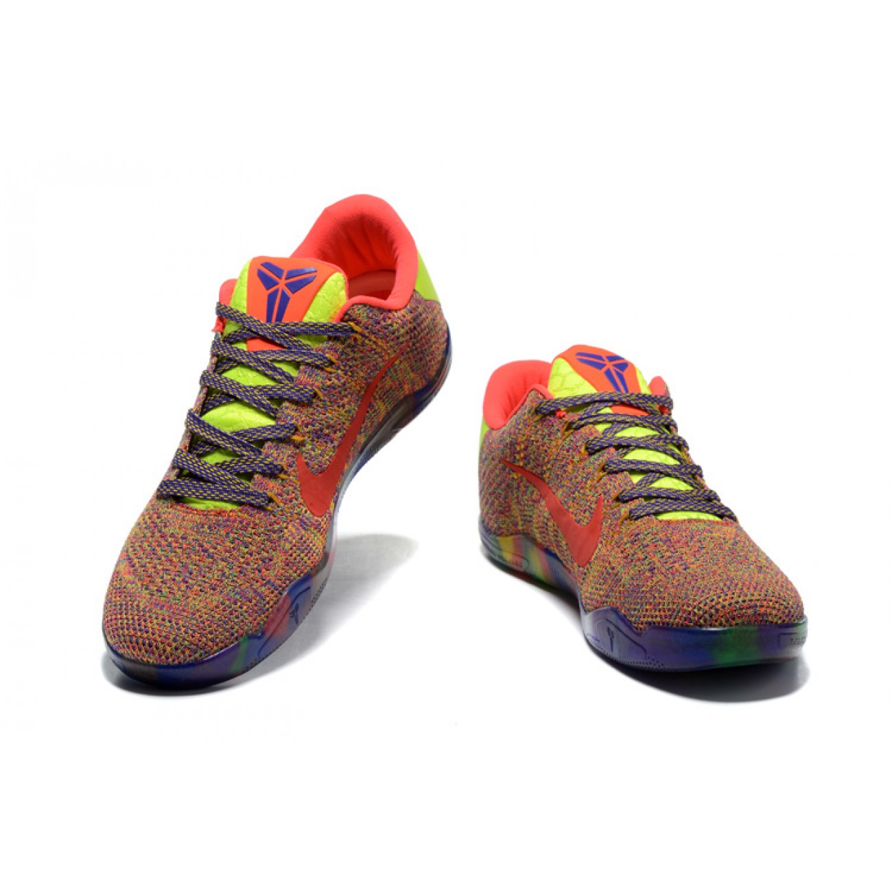 Kobe 11 Elite Low "Rainbow" Multicolor/Grass Green