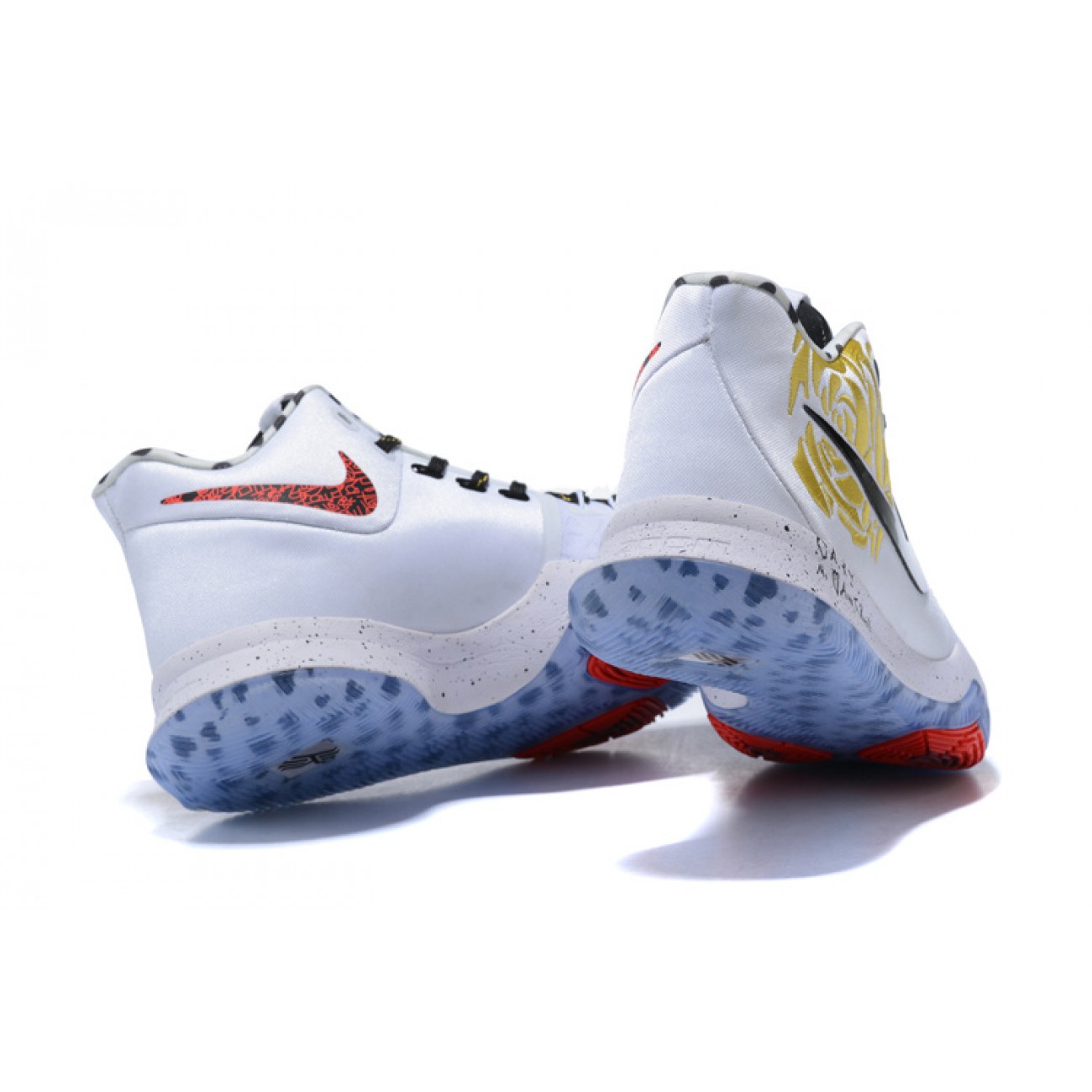 Kyrie 3 "Dedication" White/Black/Gold