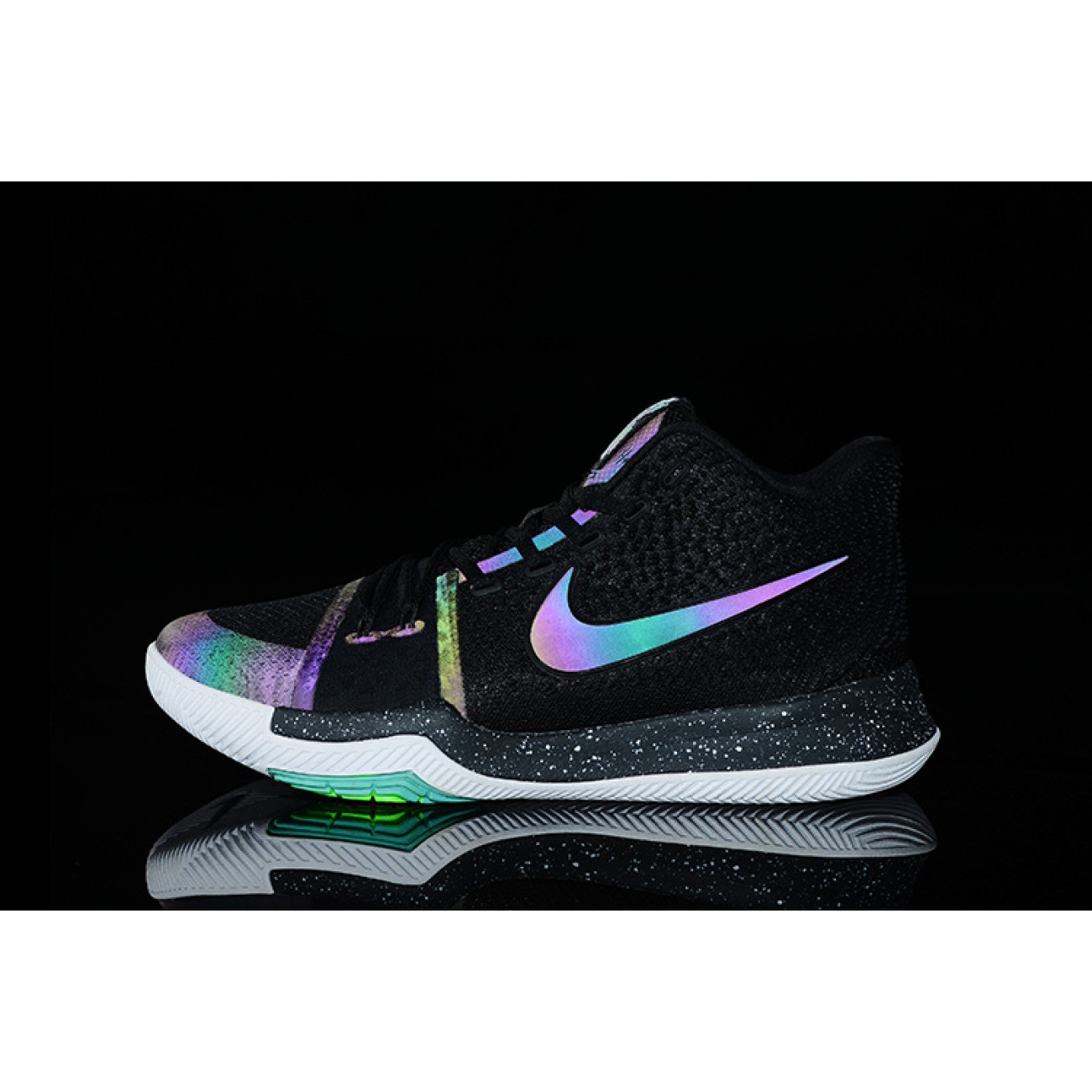 Kyrie 3 "Black Colorful"