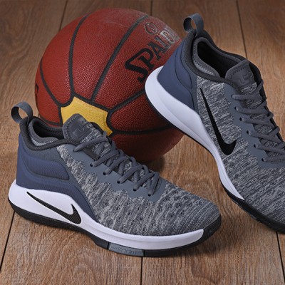 Lebron Witness 2 Flyknit Basketball Shoes Grey/White