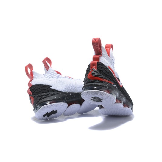 Lebron 15 White/Black/Red