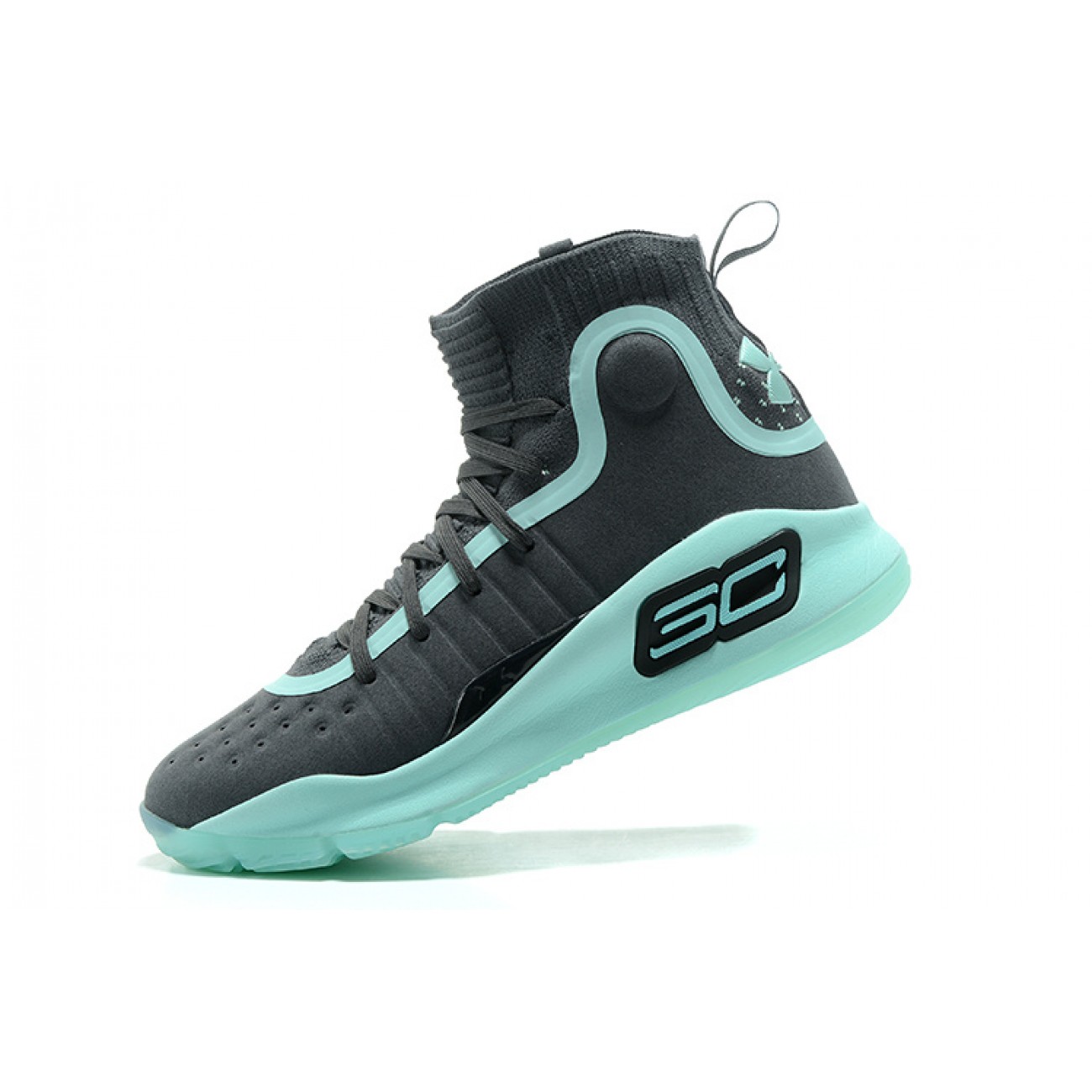 Under Armour UA Curry 4 Cool Grey/Lightgreen