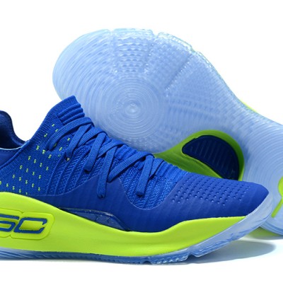 Under Armour UA Curry 4 Low Blue/Green