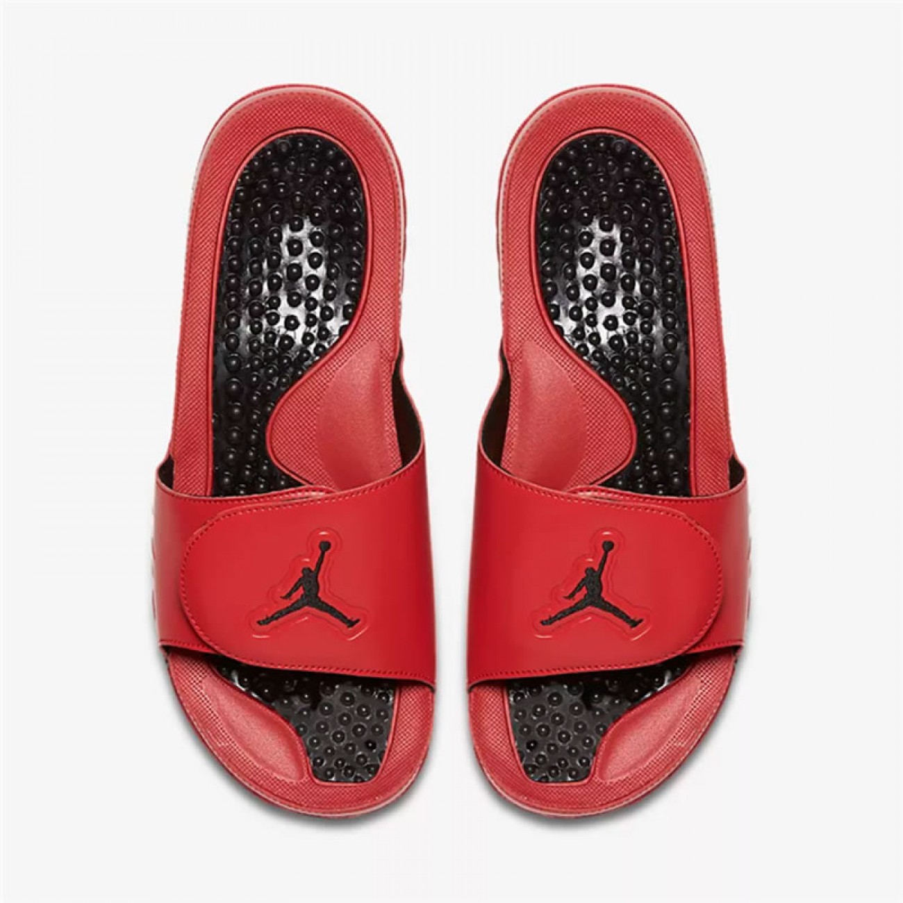 Air Jordan Hydro V Retro AJ5 Sandals Slippers Red Black 555501-601