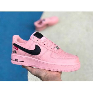 Supreme® x The North Face x Nike Air Force 1 Sup AF1 Low "Pink/Black" AR3066-800