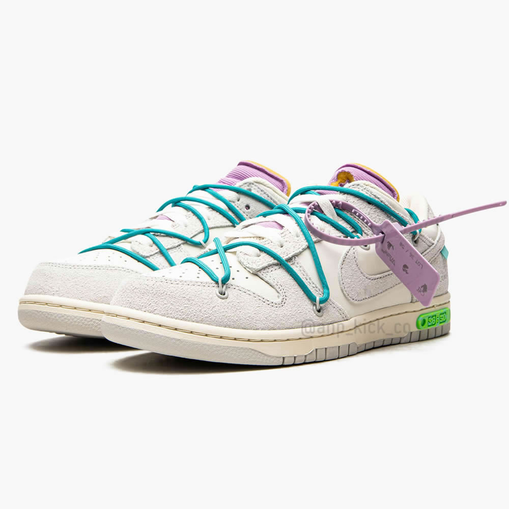  Nike SB Dunk Low Off-White Lot 36 OF 50 DJ0950-107