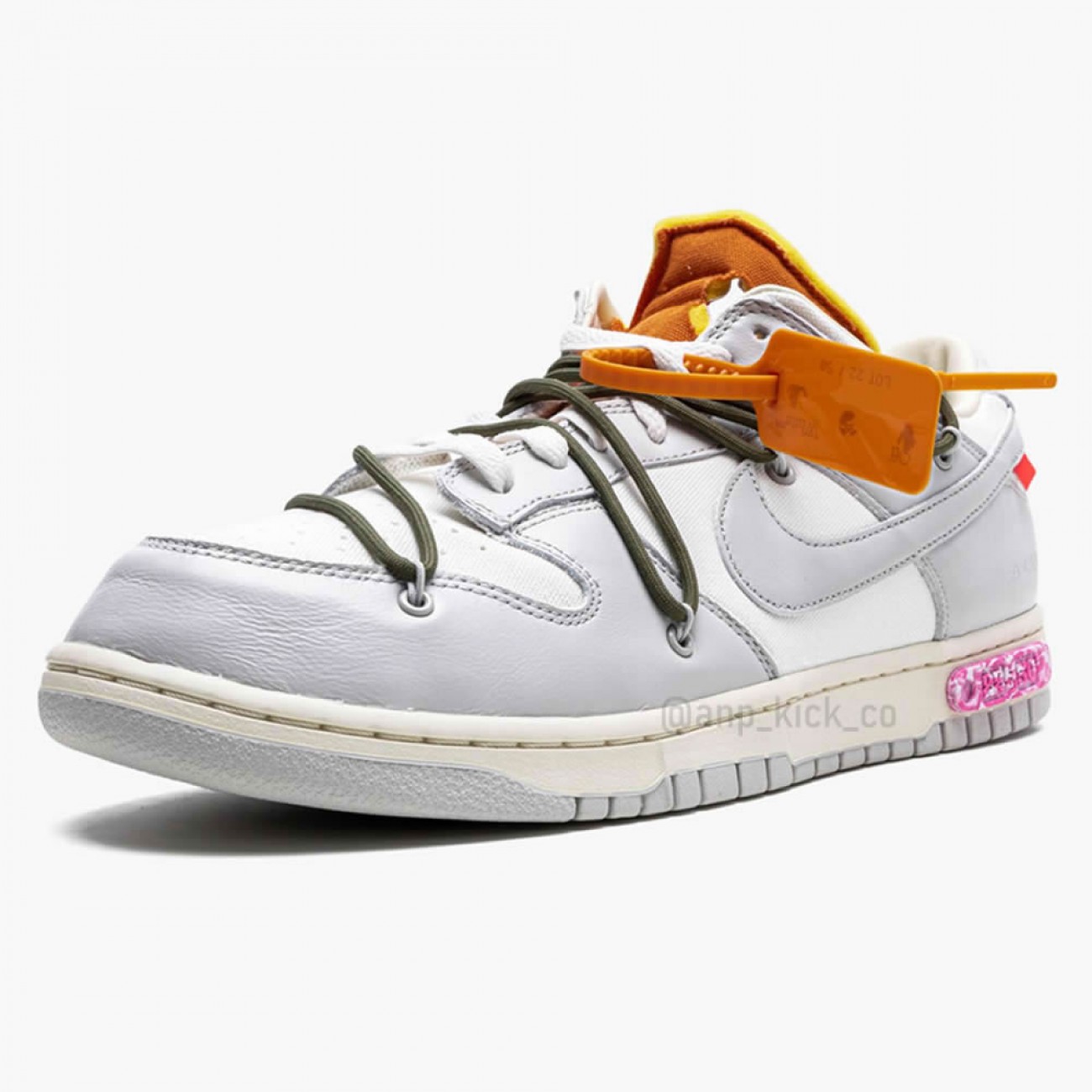  Nike SB Dunk Low Off-White Lot 22 OF 50 DM1602-124