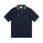 Gucci GG Collar Polo T-Shirt