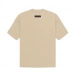 FEAR OF GOD ESSENTIALS FOG LOGO Letter Short Sleeve T-shirt Plum Purple Mist Haze Blue Brown Black Elephant White Lime Yellow Beach Yellow