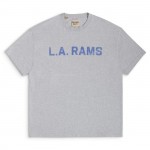 Gallery dept x LA Rams Color Block Tee Rams Co branded Old Print Contrast Short Sleeve T-shirt