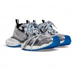 Balenciaga 3XL Trainer GREY WHITE BLUE 734731 W3XL7 1214
