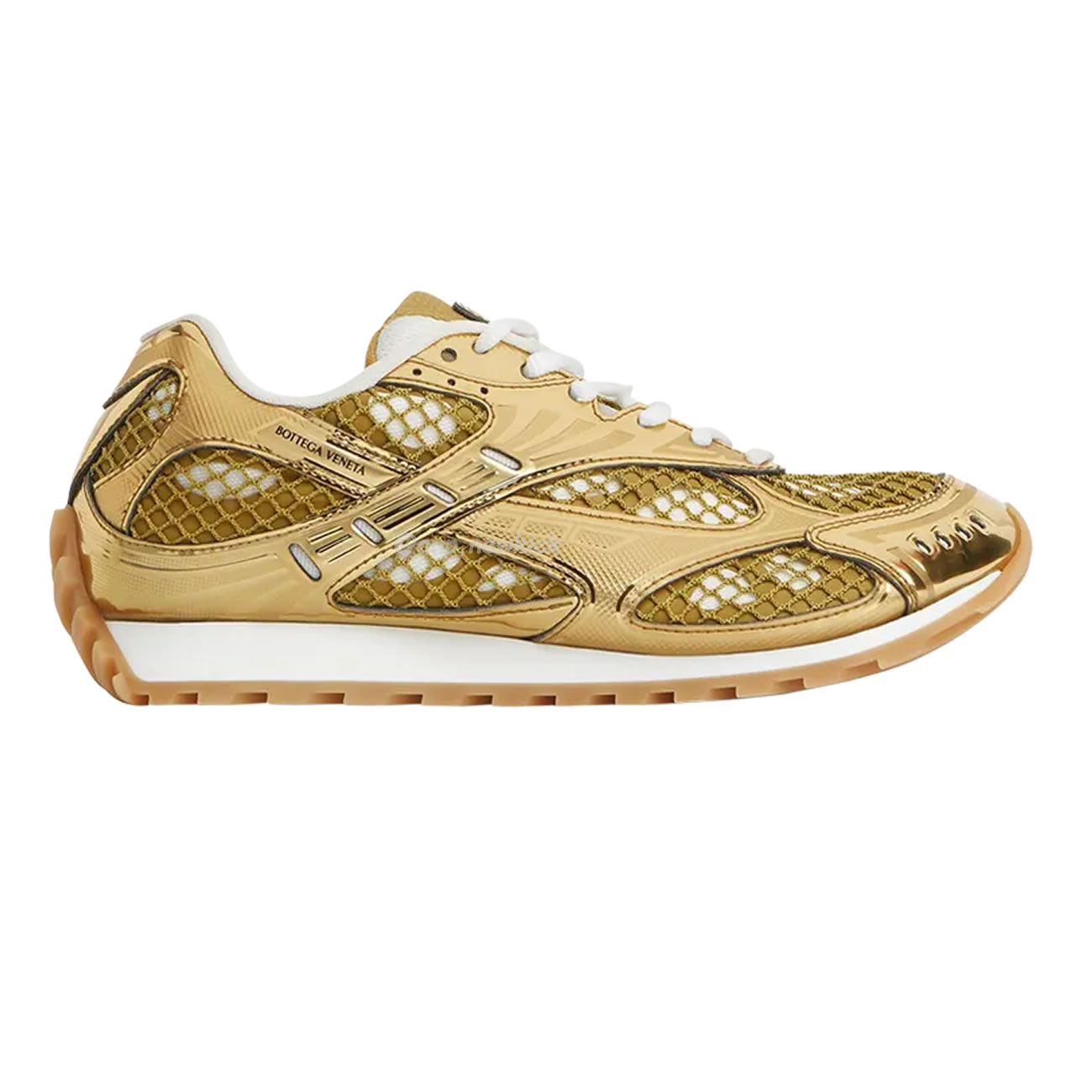 Bottega Veneta Orbit Sneaker 'Gold' - 741357 V2X40 7043