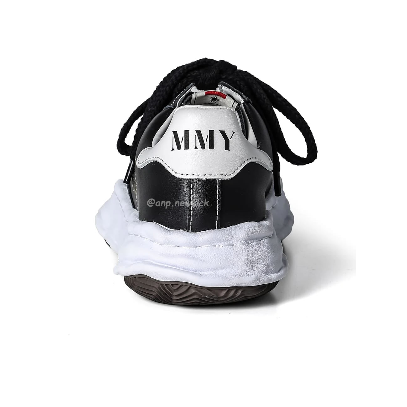 Maison Mihara Yasuhiro Blakey OG Sole Leather Low Black A06FW702