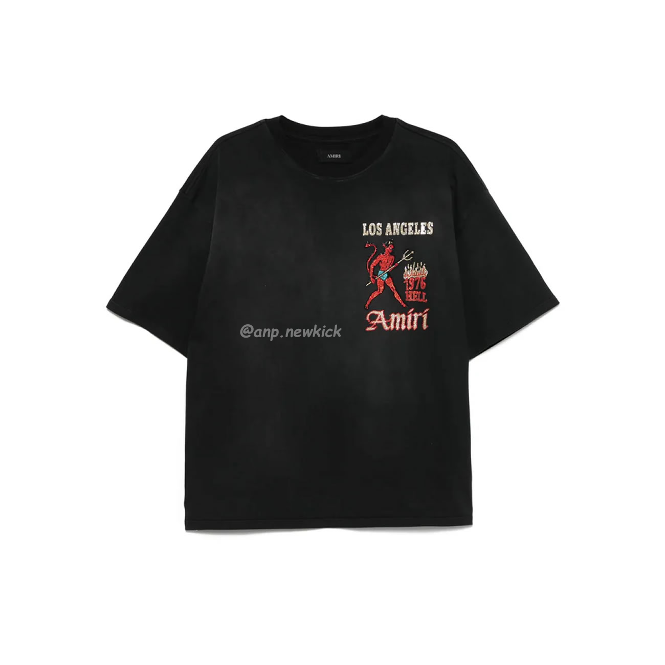 AMIRI Cotton Crystal Sinners T-Shirt