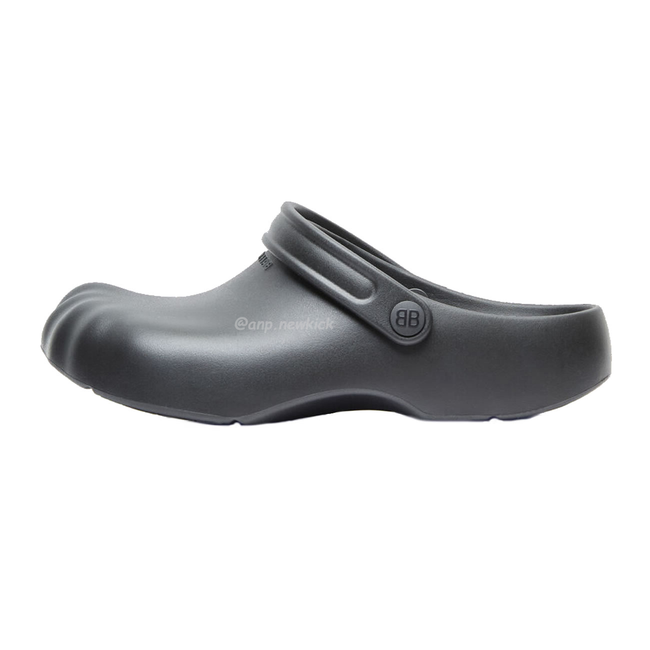 Balenciaga Logo Embossed Slingback Mules