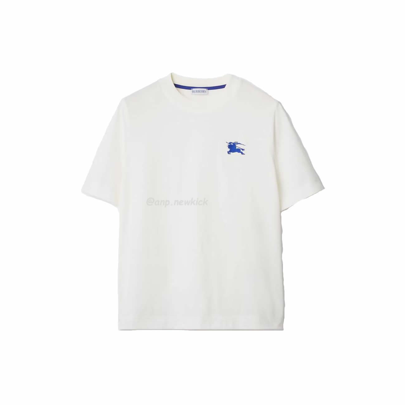 Burberry Equestrian Knight-detail Cotton T-shirt