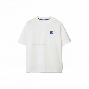 Burberry Equestrian Knight-detail Cotton T-shirt