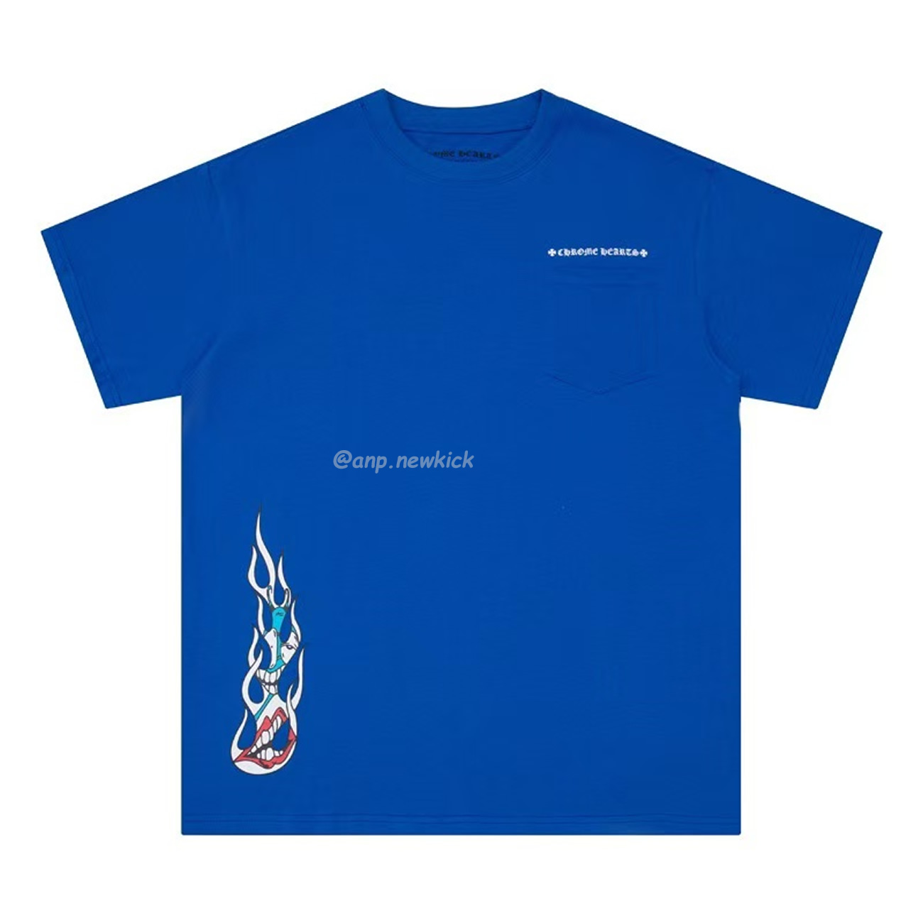 CHROME HEARTS Mattyboy Blue alien short TEE