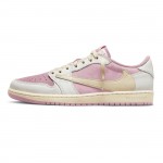 Air Jordan 1 Retro Low OG SP Travis Scott Sail Shy Pink DM7866-600