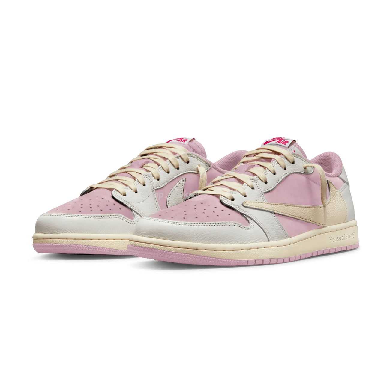 Air Jordan 1 Retro Low OG SP Travis Scott Sail Shy Pink DM7866-600