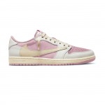 Air Jordan 1 Retro Low OG SP Travis Scott Sail Shy Pink DM7866-600