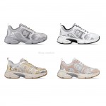 Dior Chrono Sports shoes with mesh fabric and faux leather trim