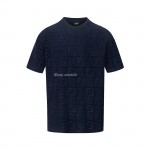 Fendi by Marc Jacobs Jersey Short-Sleeved Crew-Neck T-Shirt White Blue Black SS23