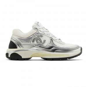 Chanel CC Runner Silver Laminate G39792-Y56368-K5451