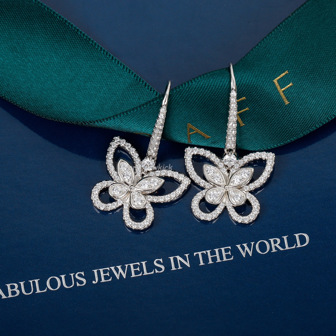 Graff butterfly earrings