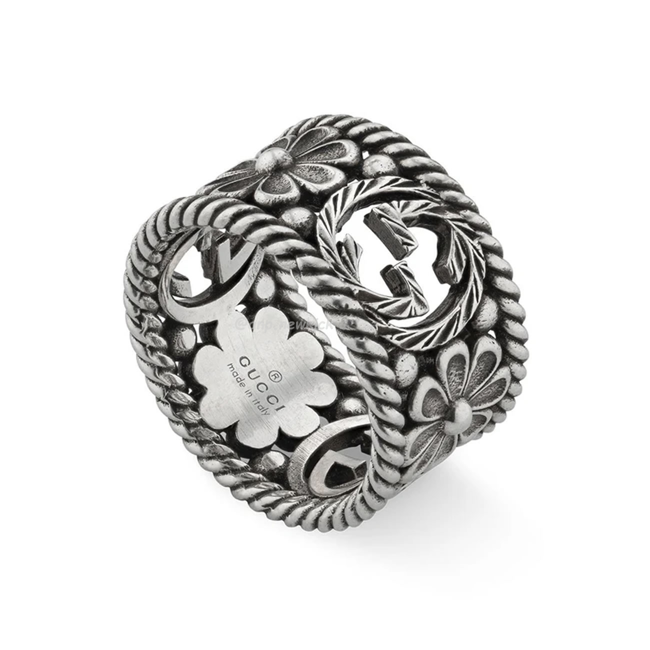 Gucci Love GG Silver Ring