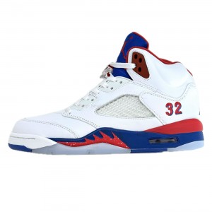 Air Jordan 5 Retro White Blue Red HQ7978-102